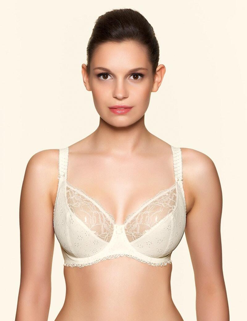 Freya Pollyanna Ivory Balcony Plunge Bra Freya Uplifted Lingerie