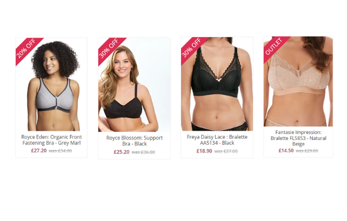 Uplifted Lingerie Sleep Bra Collection 