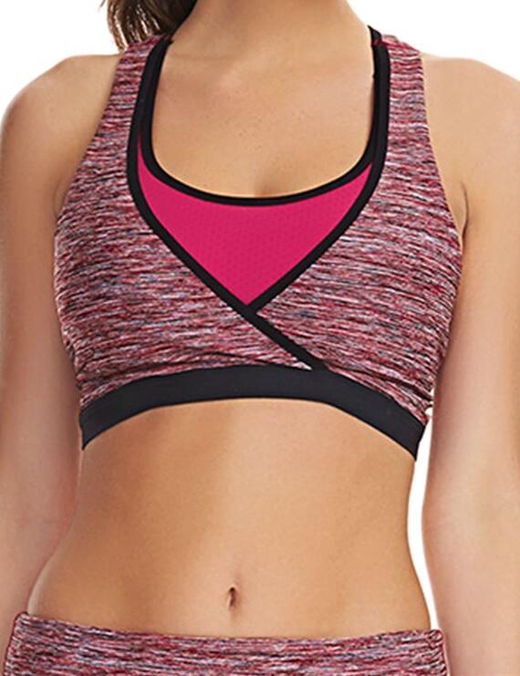 Freya Freestyle: Sports crop Top - Cherry