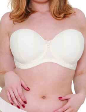 Curvy Kate Luxe : Strapless - Ivory