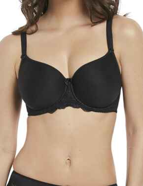 Fantasie Rebecca Lace:Spacer moulded Full Cup Bra - Black