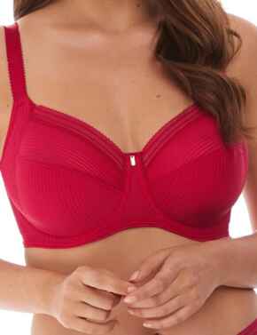 Fantasie Fusion : Full Cup Side Support Bra FL3091 - Red