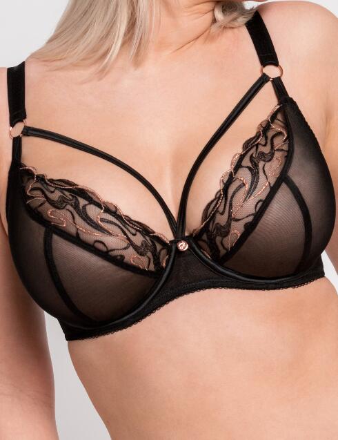 An elegant lace bra, the kind of lingerie that makes a thoughtful birthday gift