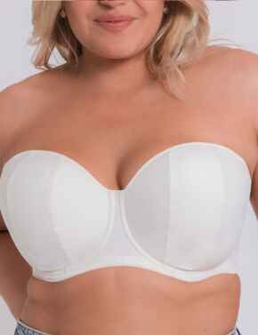 Curvy Kate Luxe : Strapless CK2601 - Pearl Ivory