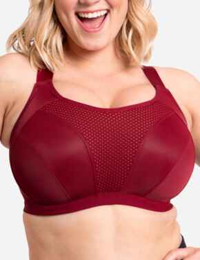 Curvy Kate Every Move: Sports Bra CK043113 - Beet Red