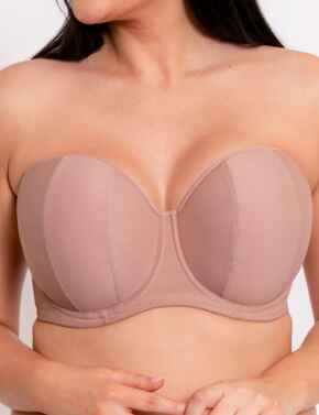 Curvy Kate Luxe : Strapless CK2601 - Latte