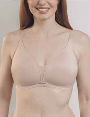 Royce Posie: Non Wired T-shirt Bra 2 Pack 8019 - Blush and Grey