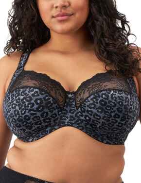 Elomi Morgan : Underwired Bra EL4110 - Snow Leopard