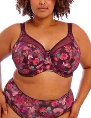 Goddess Kayla: Full Cup Banded Bra GD6162 - Plum Rose