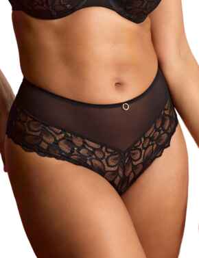 Panache Allure: Deep Brief 10764 - Black