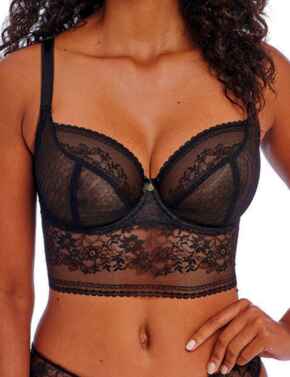 Freya Sydnie: Longline Bra AA402820 - Black