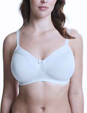 Royce Grace: Non-wired High Cotton Content Bra 513 - White