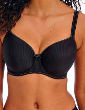 Freya Idol : Underwired Balcony Moulded Bra AA1050 - Black