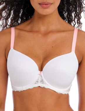Freya Offbeat: Moulded Demi T-shirt Bra AA5450 - White