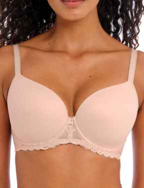 Freya Offbeat: Moulded Demi T-shirt Bra AA5450 - Natural