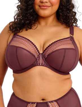 Elomi Matilda : Plunge Bra EL8900 - Sugarplum