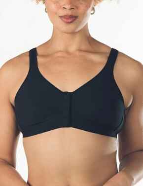 Royce Comfi-Bra: Front Fastening Bra 2021 - Black