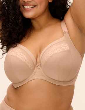 Elomi Nerina: Plunge Bra EL302734 - Sahara