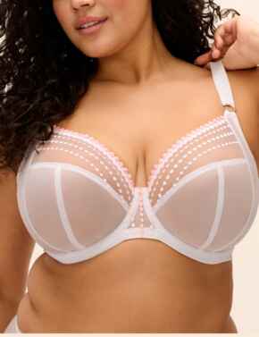 Elomi Matilda : Plunge Bra EL8900 - White