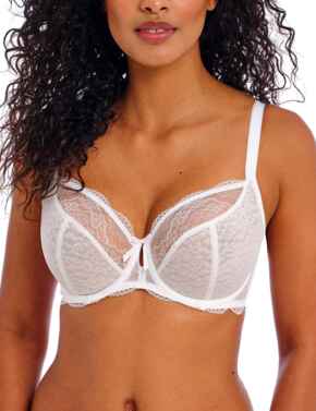 Freya Fancies : Plunge Bra AA1011 - White