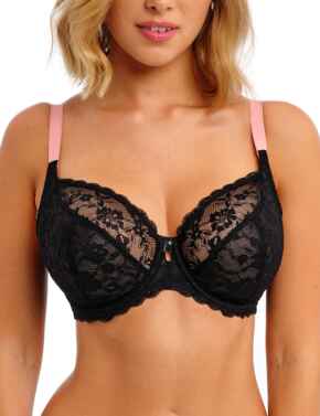 Freya Offbeat: Plunge Bra AA5452 - Black