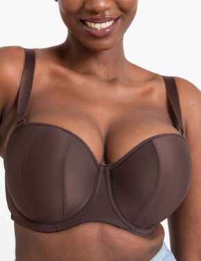 Curvy Kate Luxe : Strapless CK2601 - Cocoa