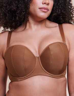 Curvy Kate Luxe : Strapless CK2601 - Caramel