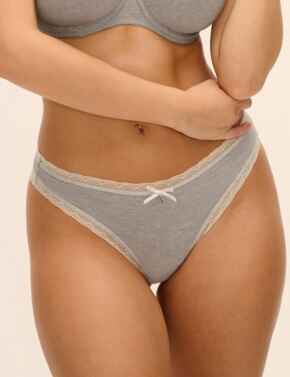 Freya Flirt: Thong AA403370 - Grey Marl