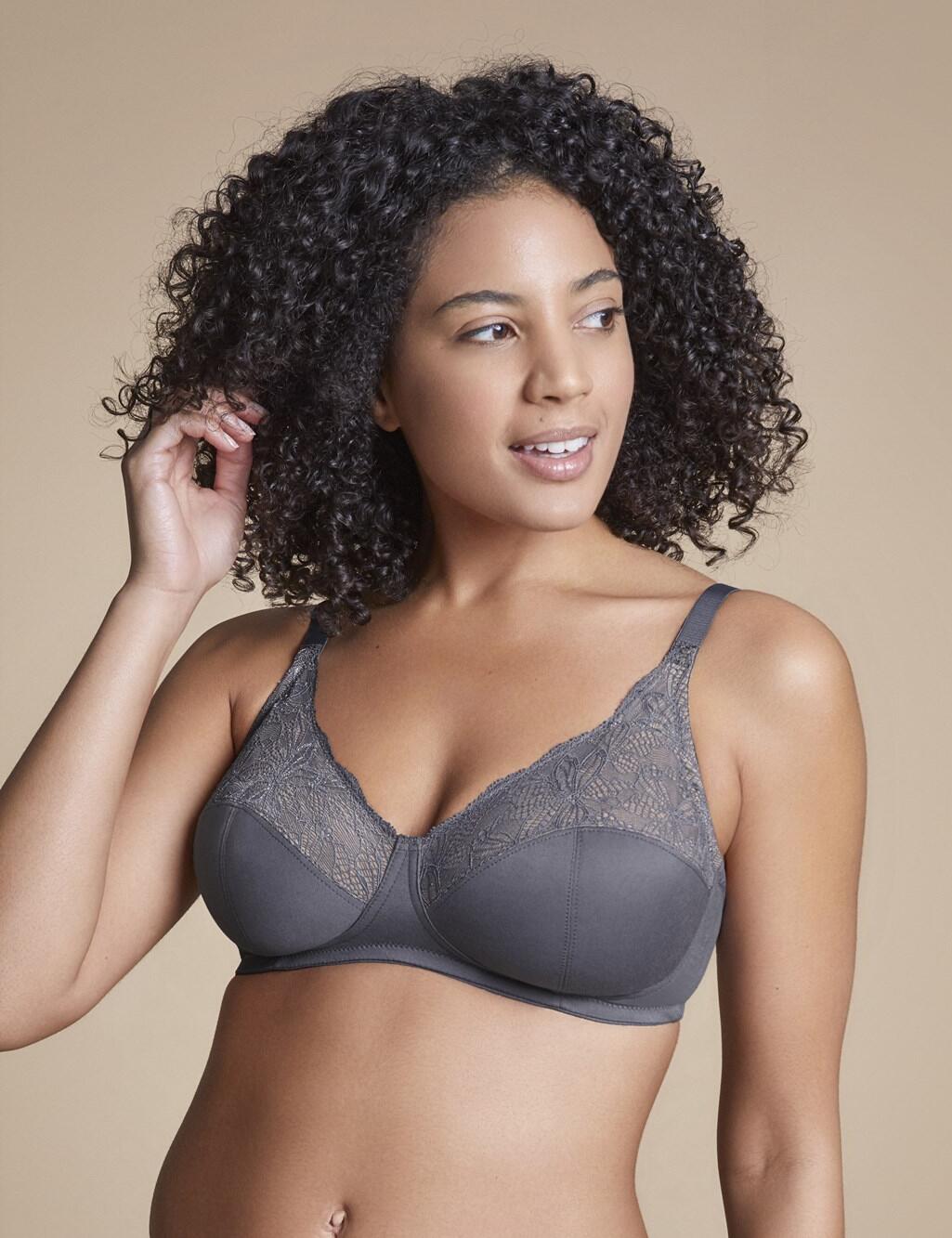 Royce Joely Non Wired Bra 1403 Grey Uplifted Lingerie 2792