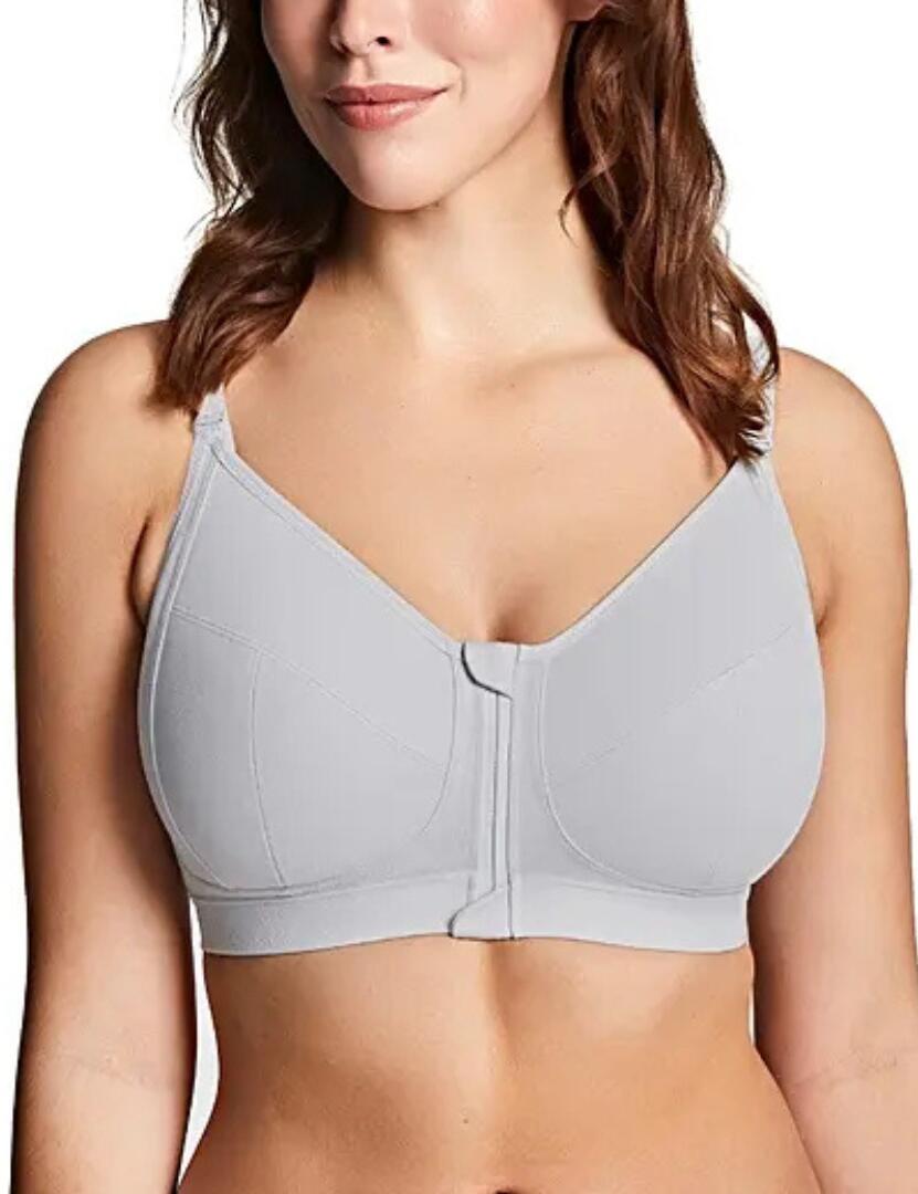 Royce Fearne front-fastening bra in grey