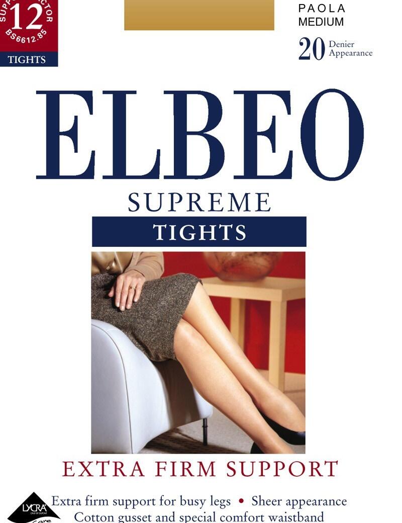 Elbeo: Extra Firm Support Supreme Tights - Cafe Creme