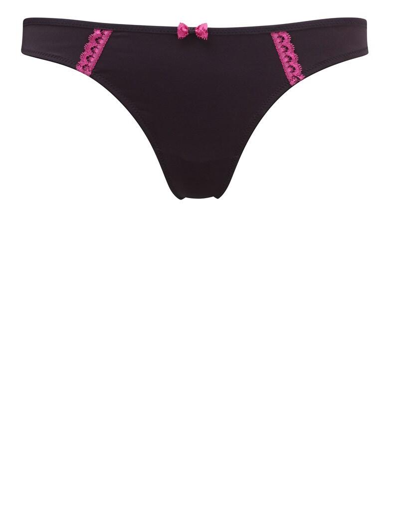 Cleo Jude: Thong-OUTLET - Black