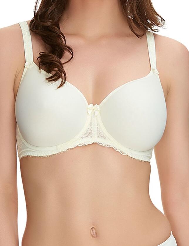 Fantasie Rebecca Lace:Spacer moulded Full Cup Bra - Ivory