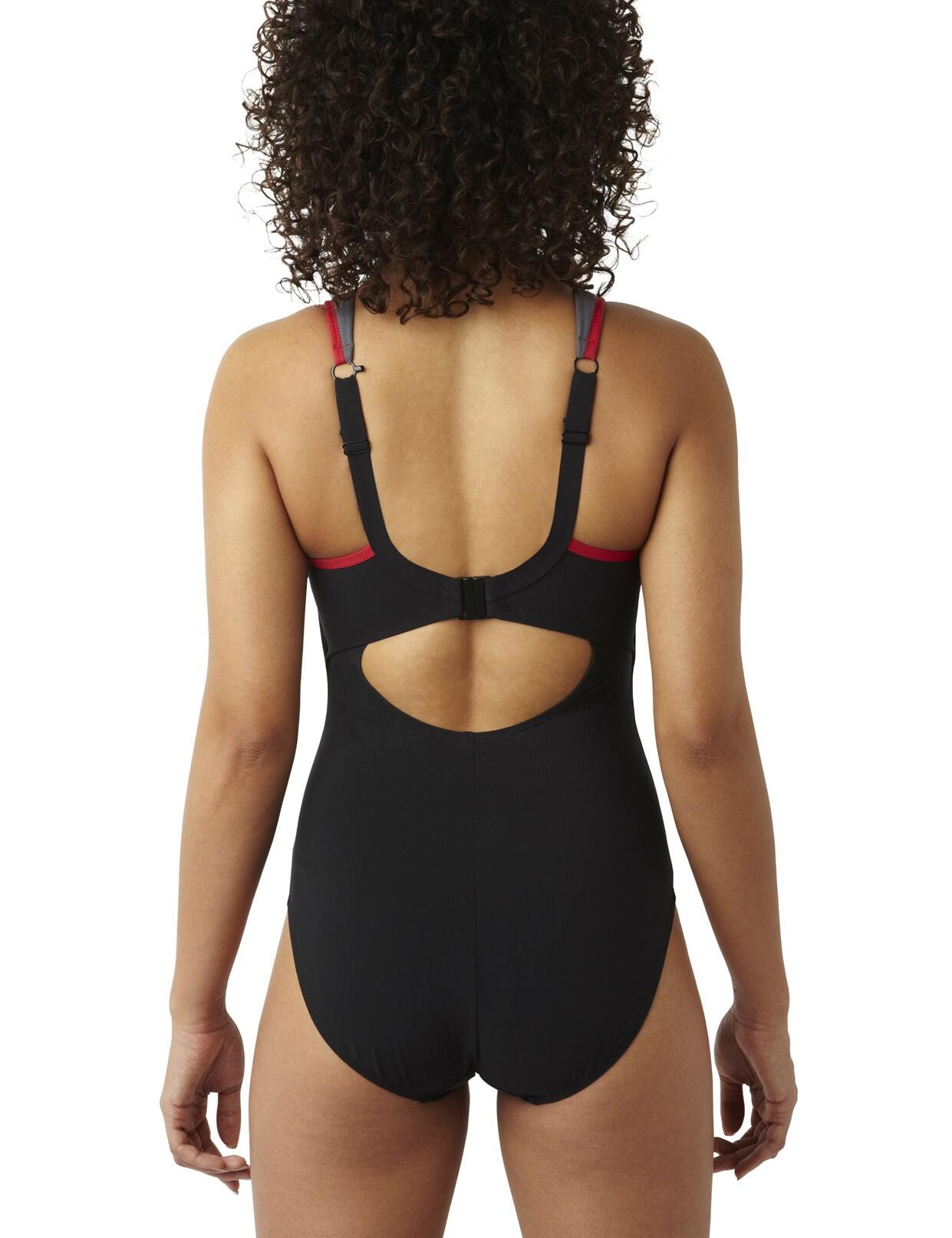 Panache sports: swimwear - Black