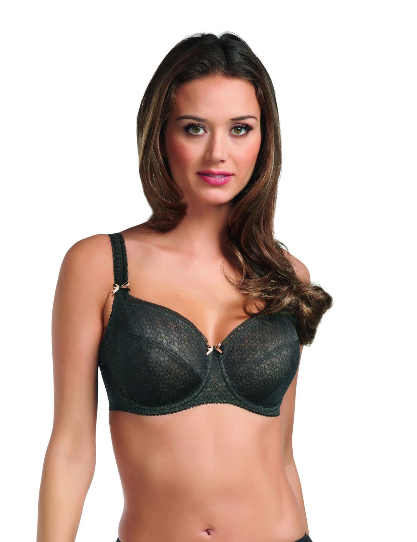 Fantasie Jana : underwired side support bra 50% Off - Black