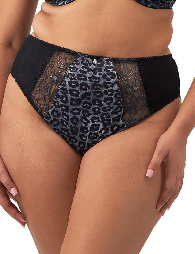 Elomi Morgan: High Leg Brief EL4118 - Snow Leopard