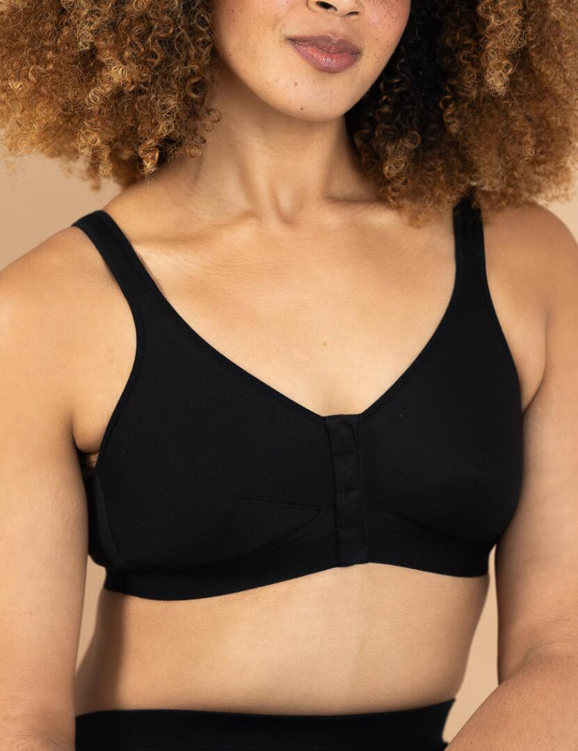 Royce Comfi-Bra: Front Fastening Bra 2021 - Black