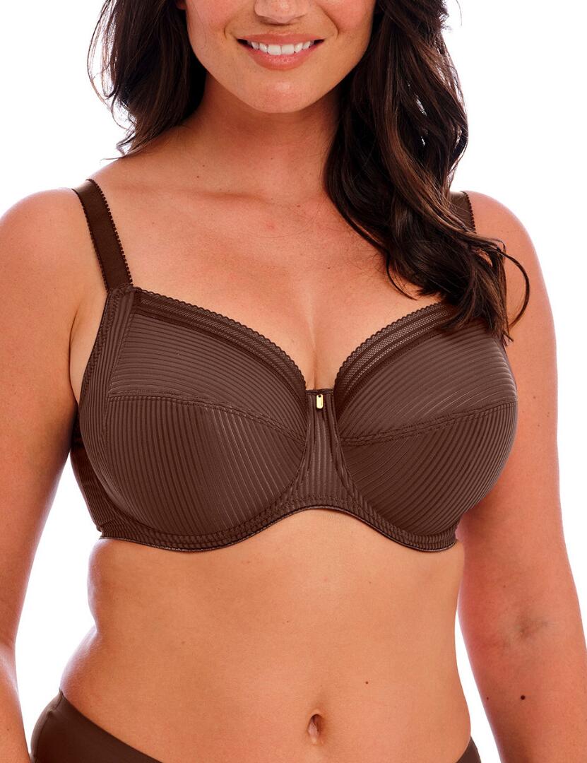 Fantasie Fusion : Full Cup Side Support Bra FL3091 - Coffee Roast