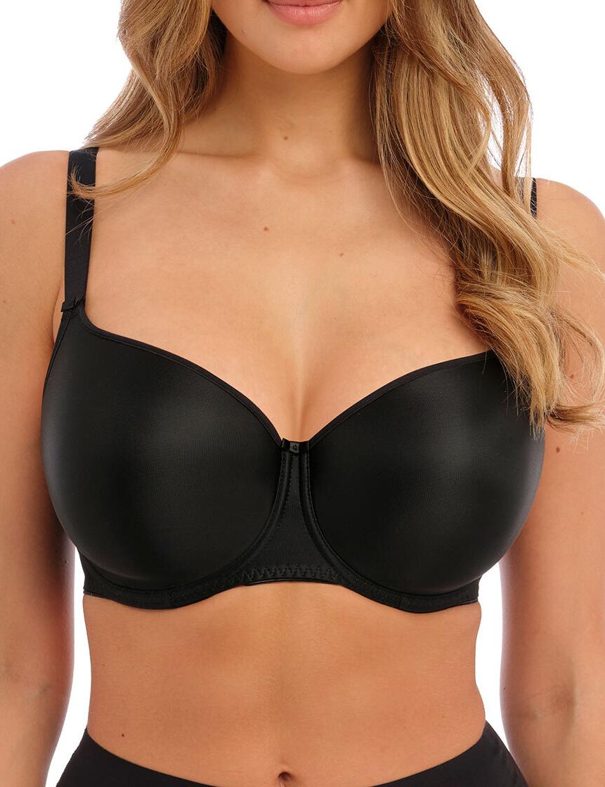 Fantasie Smoothing : Moulded T-Shirt Bra FL4510 - Black