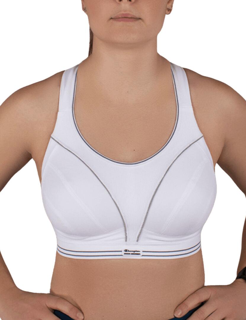 Shock Absorber: Ultimate Run Bra S5044 - White