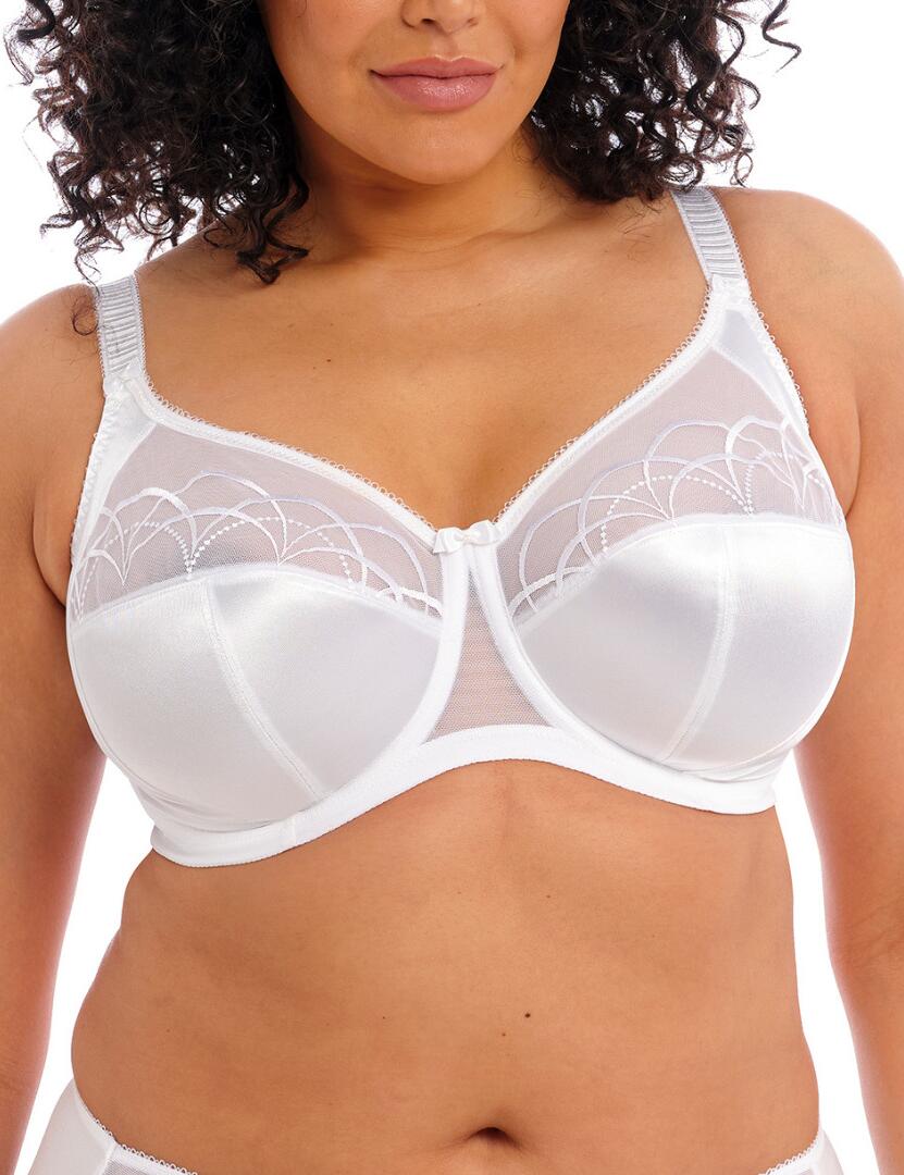 Elomi Cate : Full Cup Bra EL4030 - White