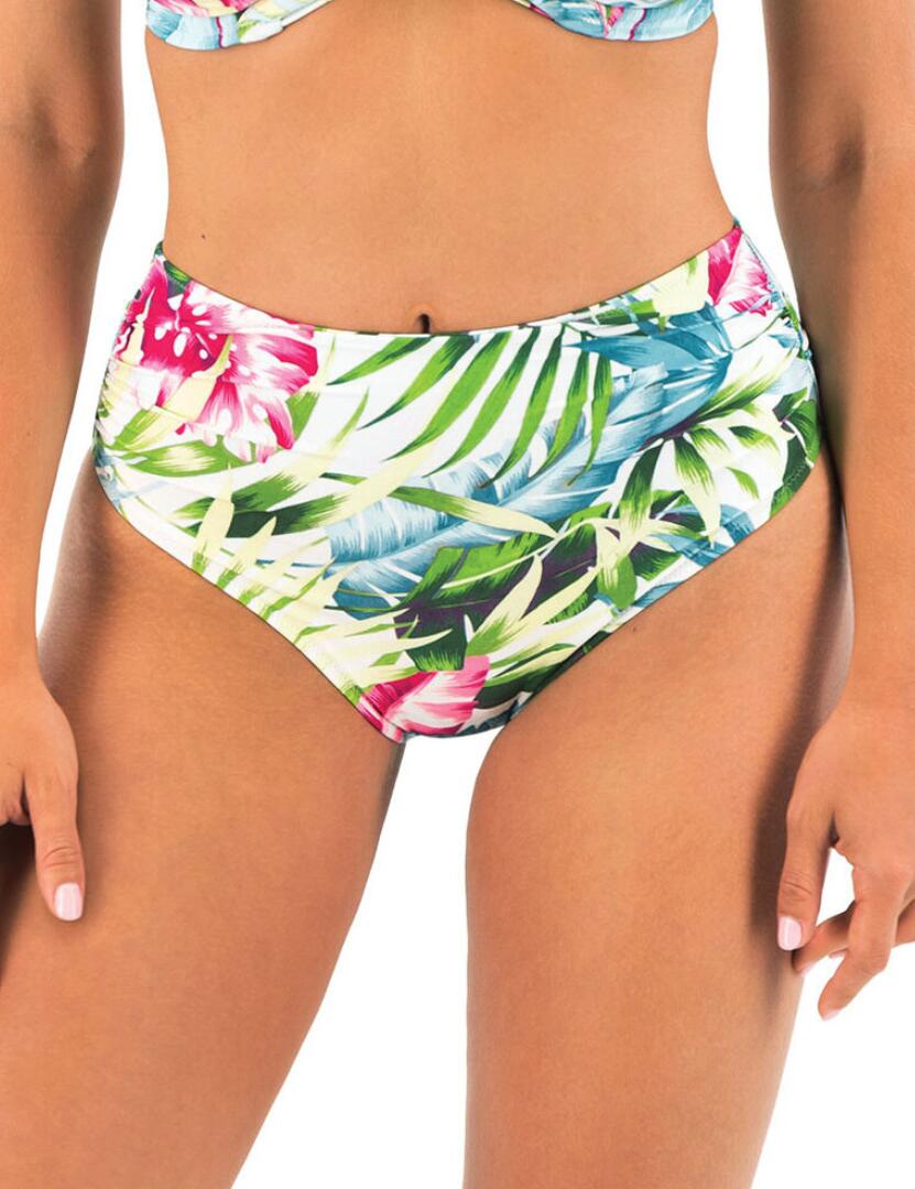 Fantasie Langkawi: High Waist Bikini Brief FS501771 - White