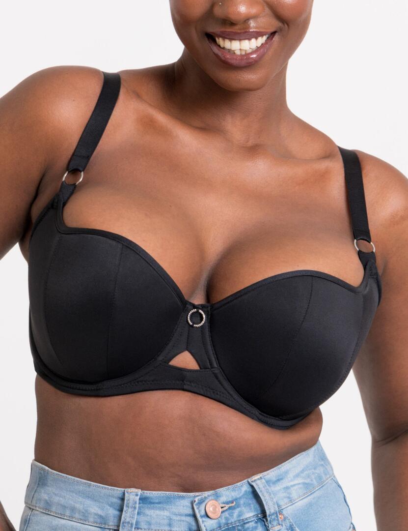Curvy Kate Boost Me Up: Padded Balcony Bra CK027106 - Black