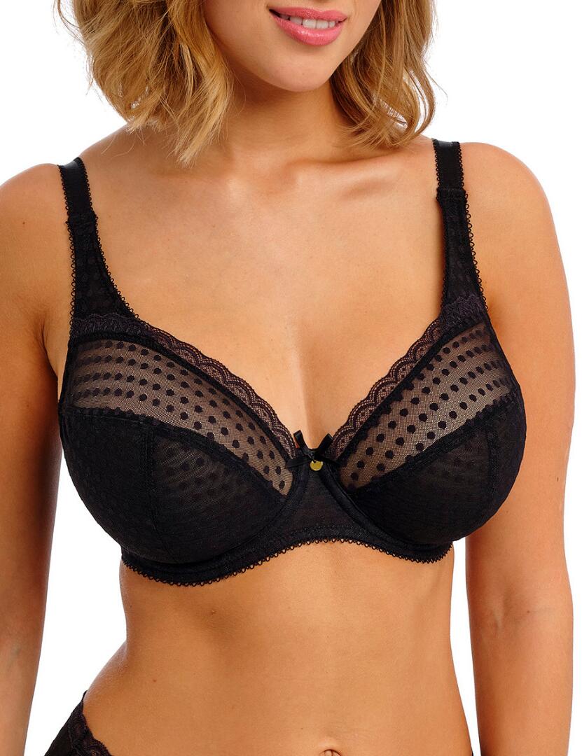 Freya Spot-light: Plunge Bra AA403905 - Black