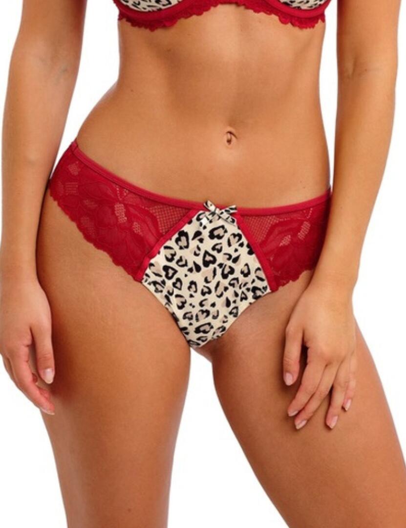 Freya Cherish Me: Brief AA404050 - Red Leopard