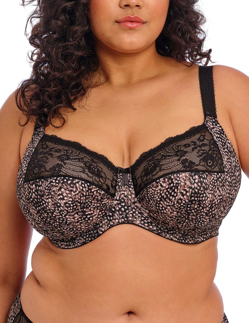Elomi Morgan : Underwired Bra EL4110 - Ebony