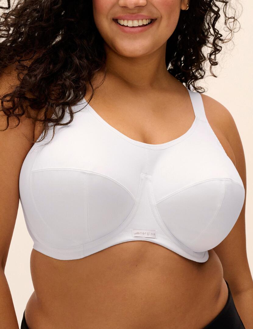 Elomi Energise : Sports Bra EL8041 - White
