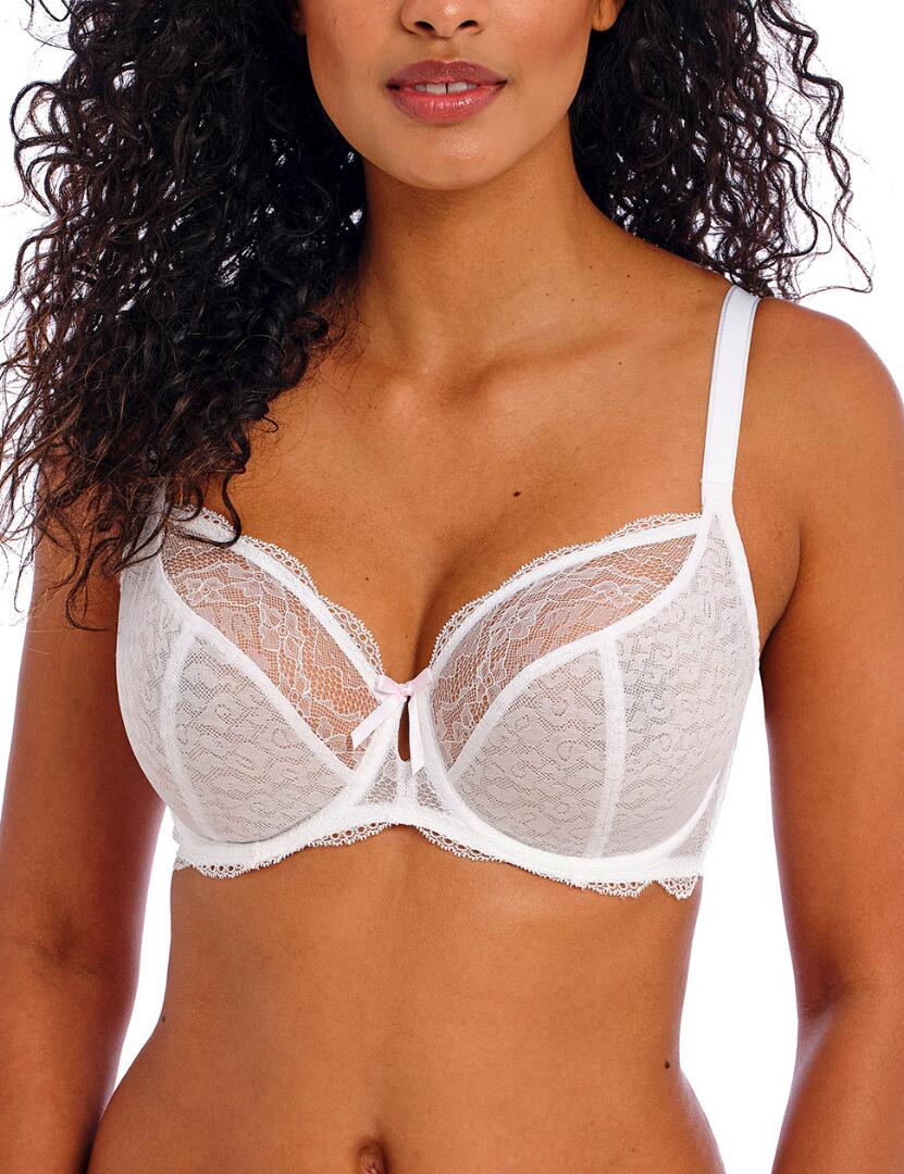 Freya Fancies : Plunge Bra AA1011 - White