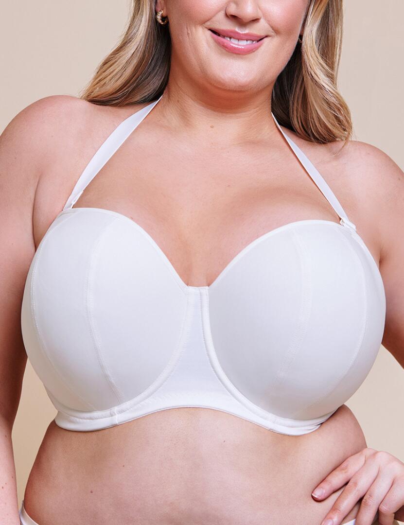 Curvy Kate Luxe : Strapless CK2601 - Pearl Ivory