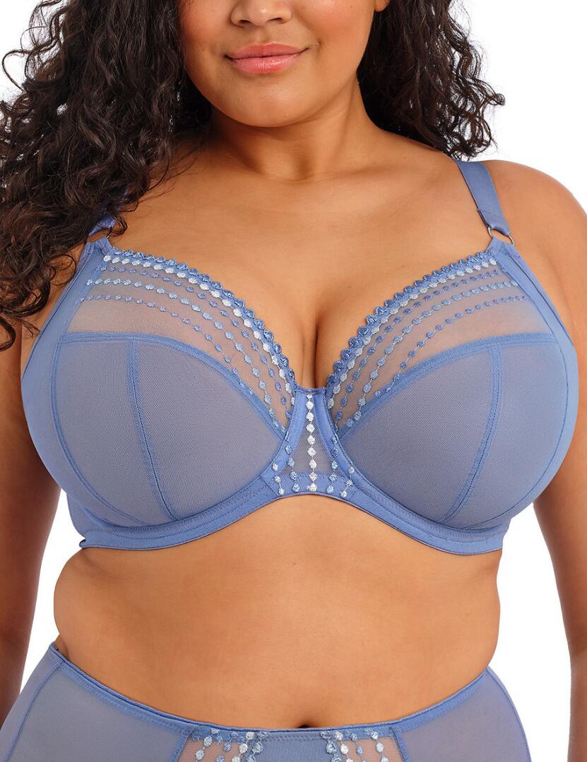 Elomi Matilda : Plunge Bra EL8900 - Lunar Blue